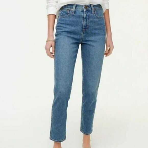 J.Crew | Distressed Women's High-Rise Classic Vintage Jean Size 28 - Picture 1 of 9